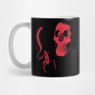 Smoking Skeleton Mug